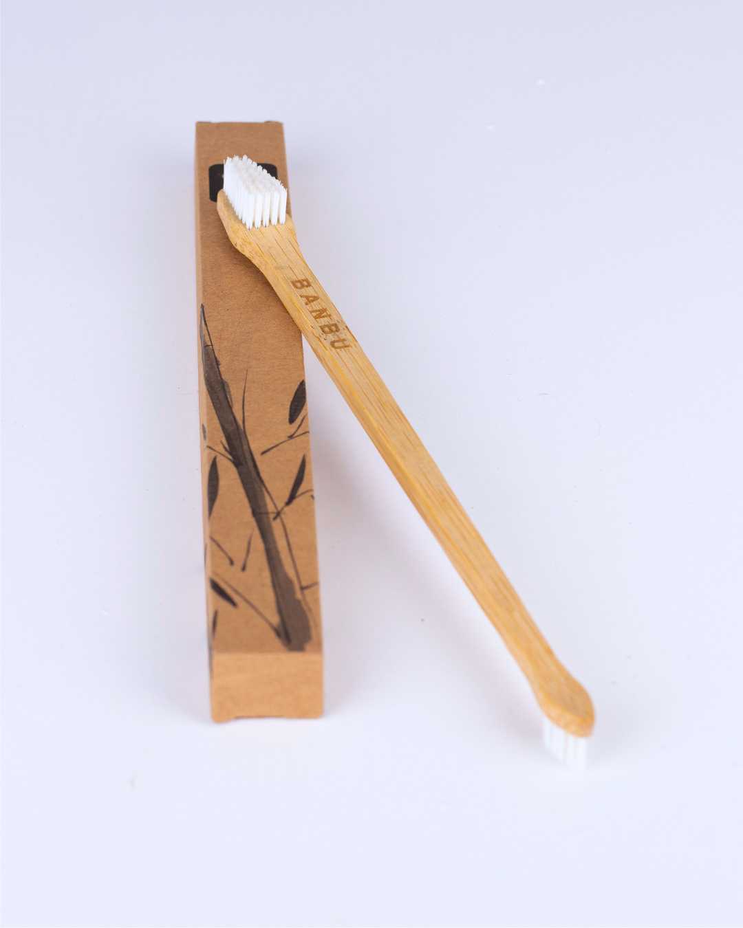 Cepillo de dientes de bambú para mascotas