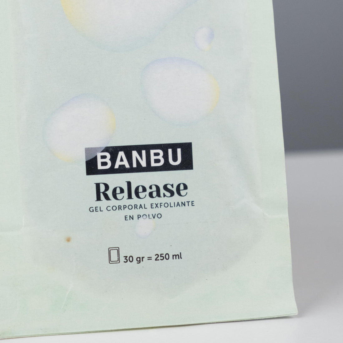 IMPERFECTOS Gel de Ducha en Polvo ECO Exfoliante RELEASE IMPERFECTO