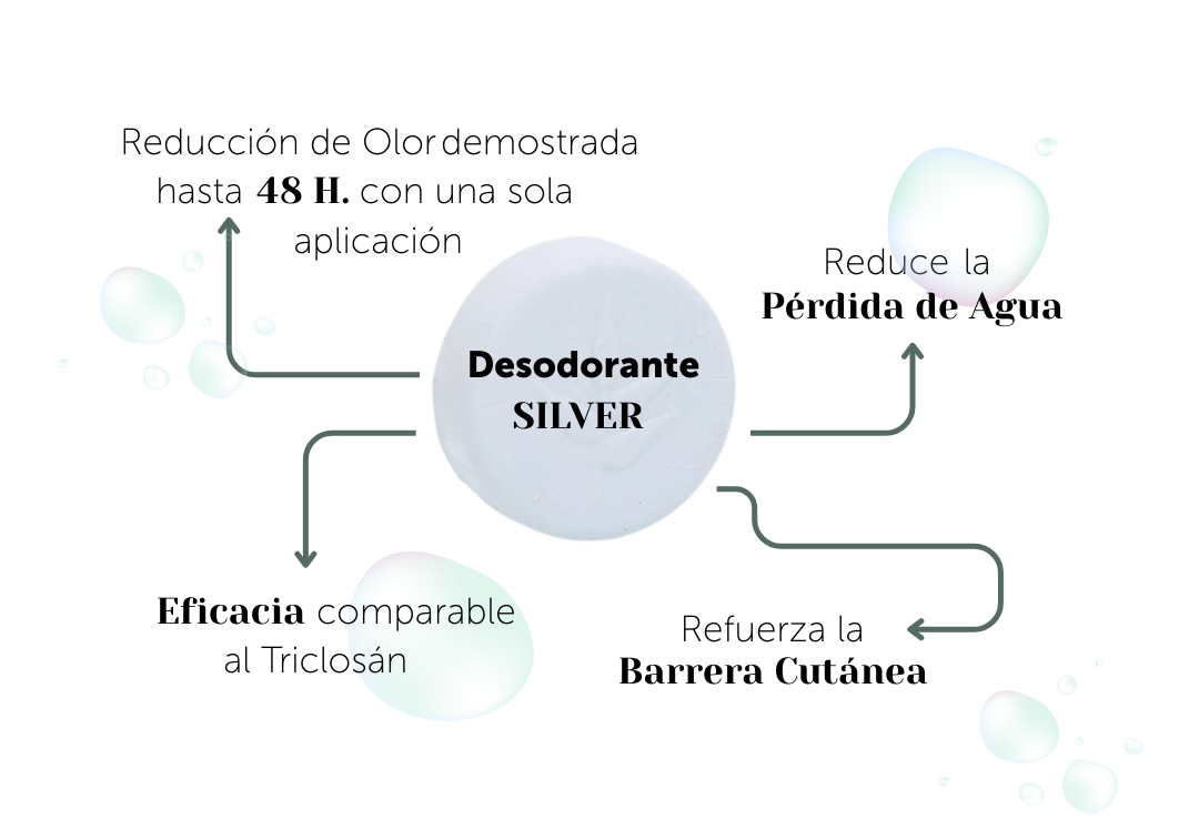 REFORMULACIÓN Refill Desodorante Crema ECO Piel Sensible SILVER TOUCH
