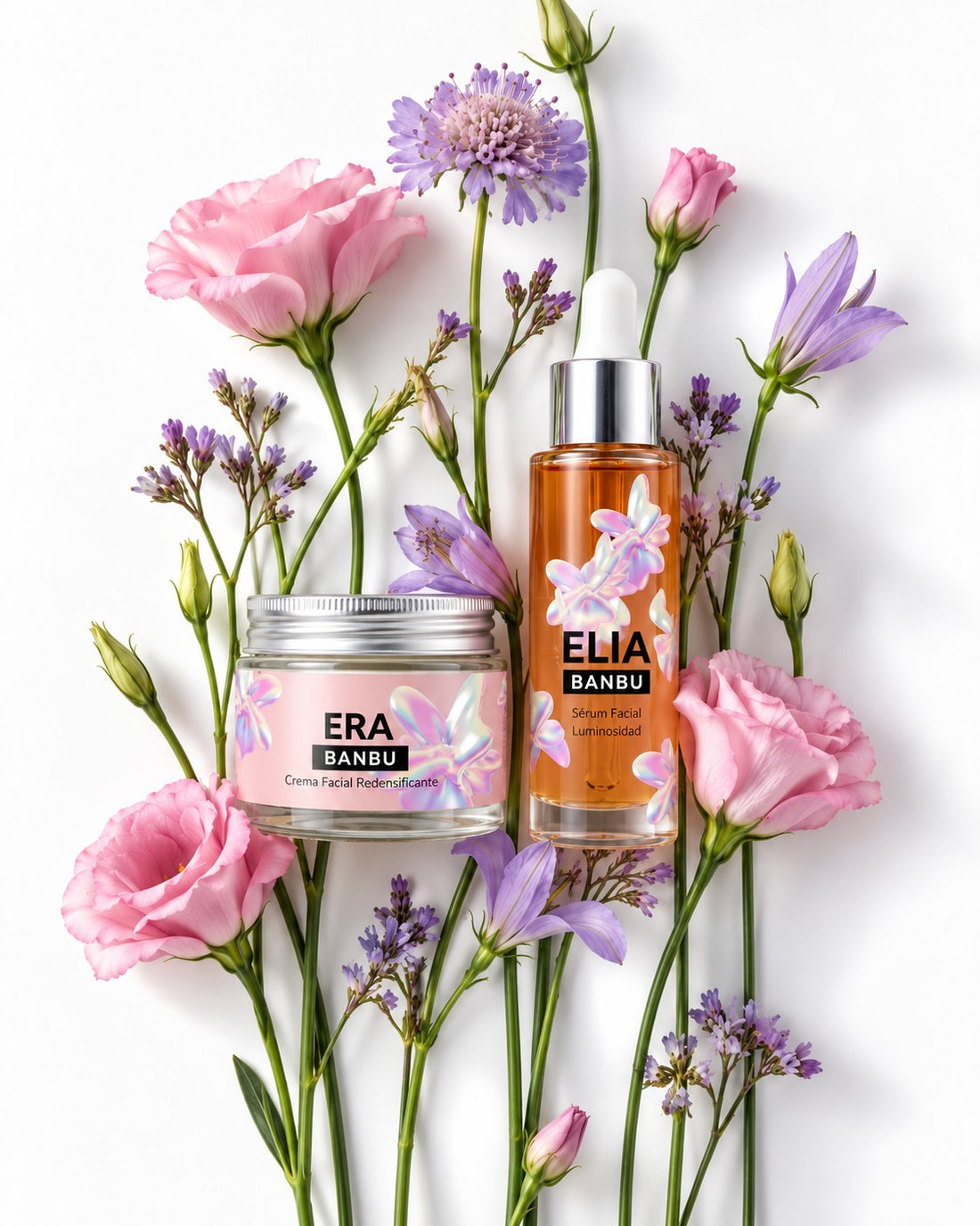 Dúo ERA + ELIA de Banbu: crema y sérum facial para la menopausia, sin disruptores endocrinos