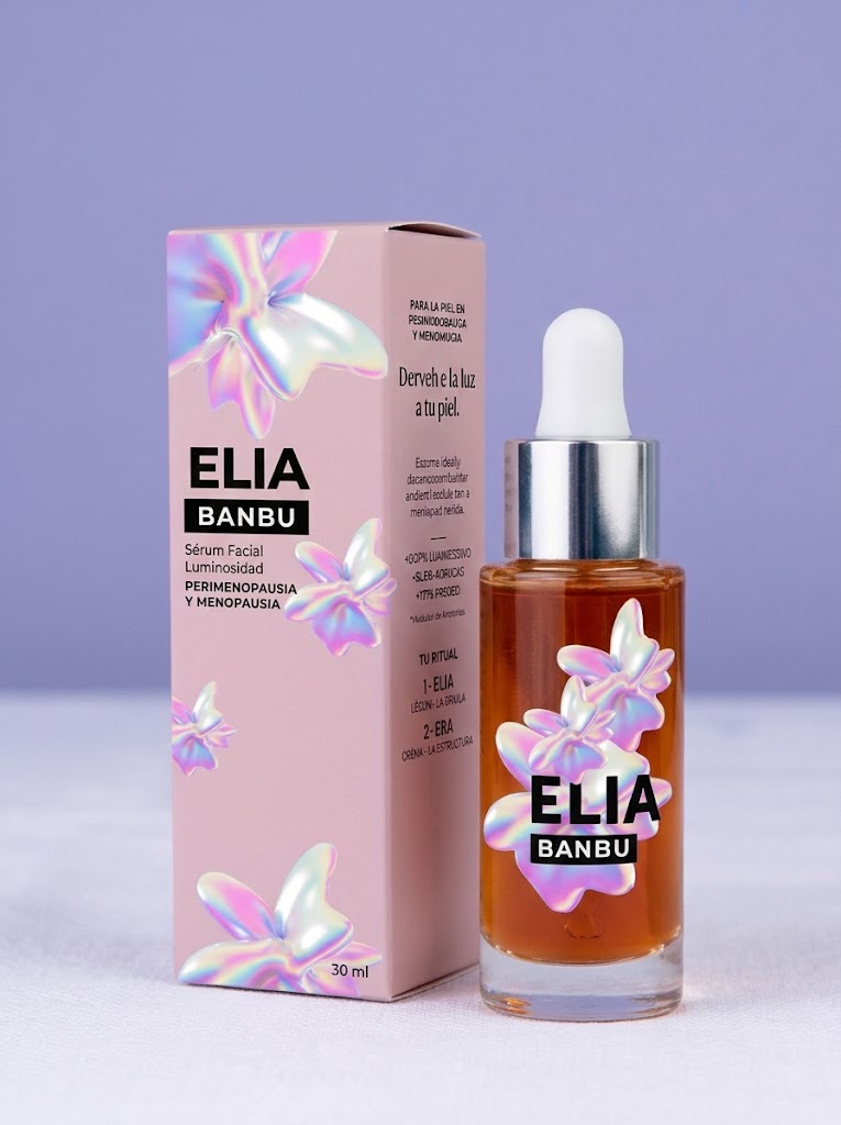 ELIA, sérum facial para la menopausia y la perimenopausia de Banbu
