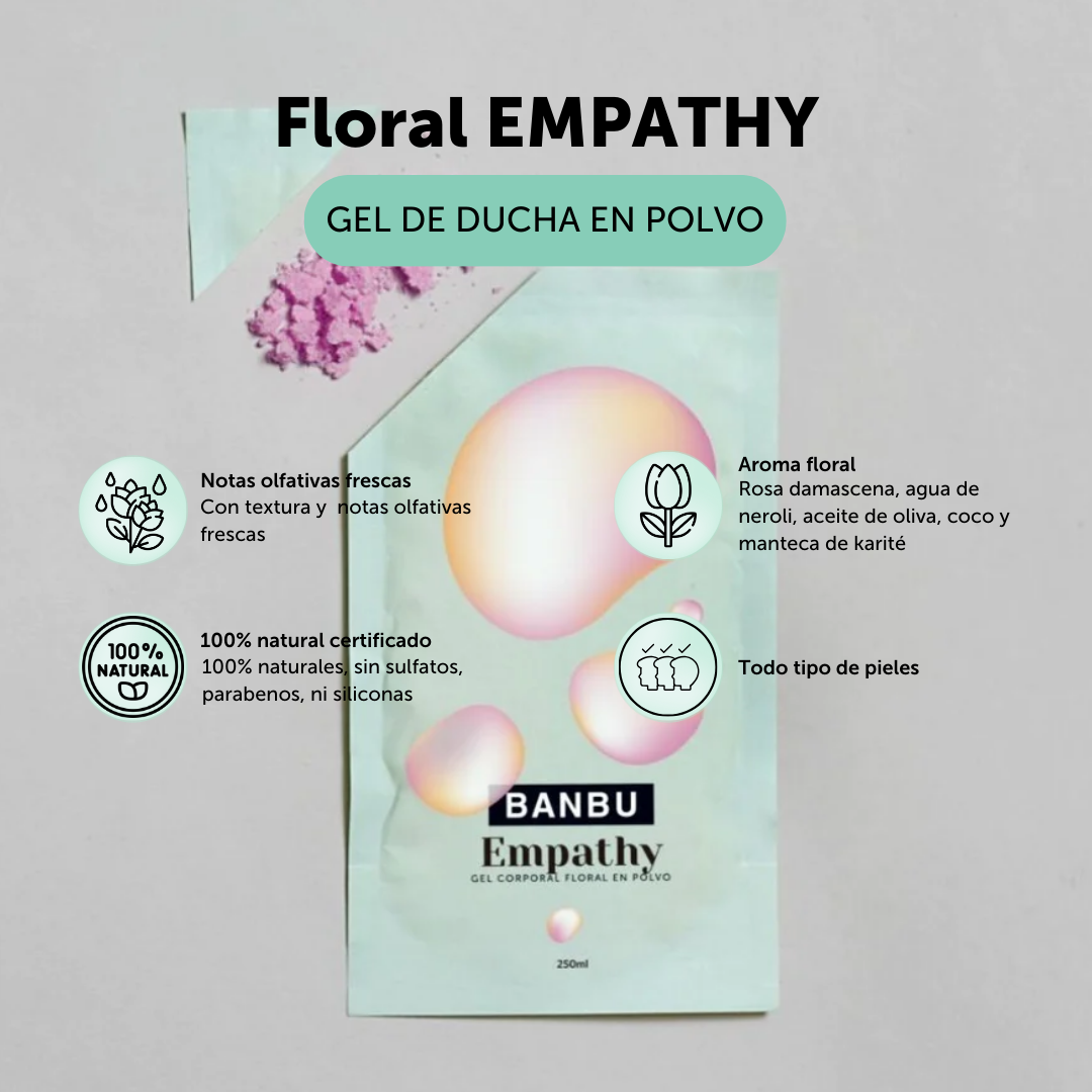 Gel de Ducha en Polvo ECO Floral EMPATHY