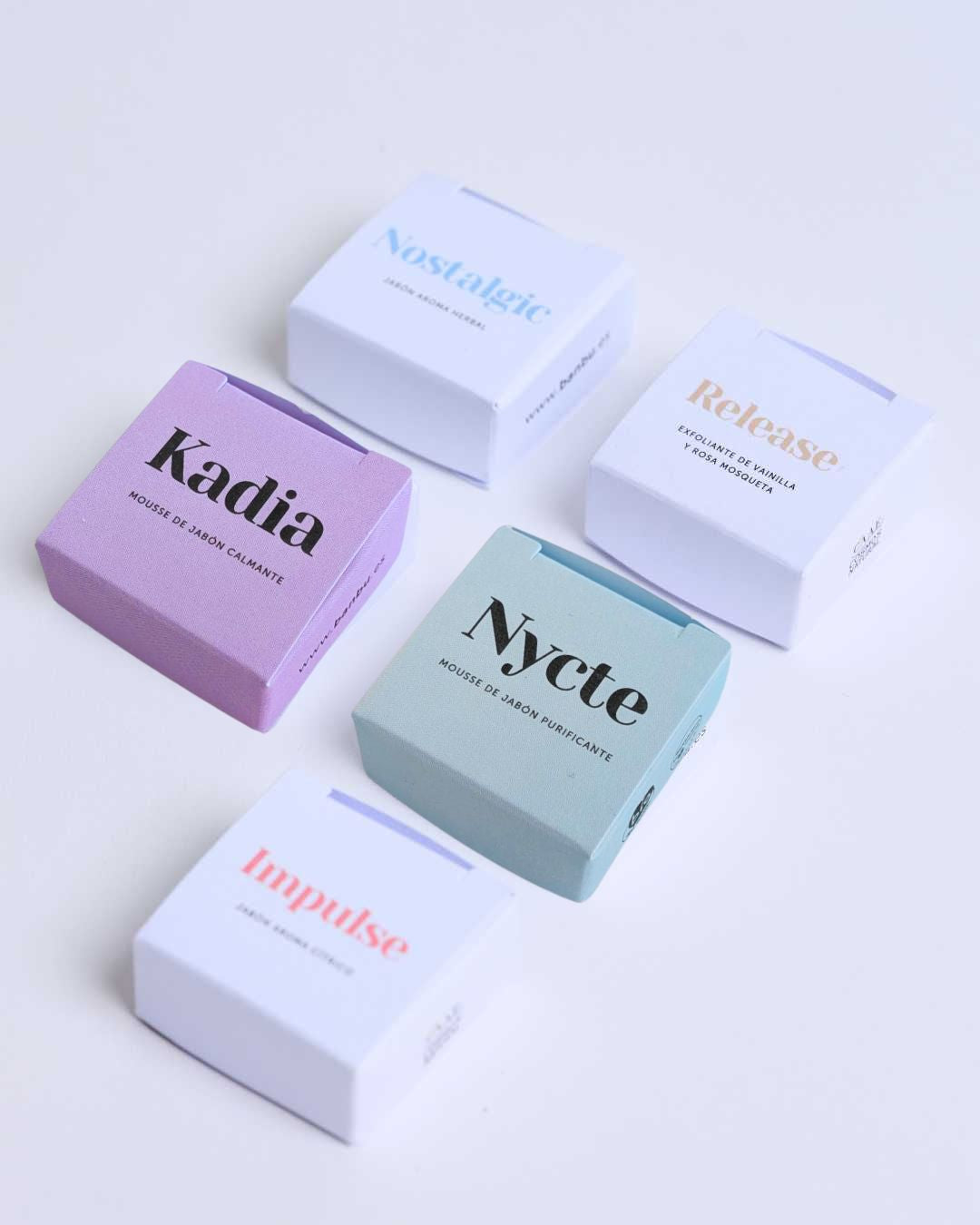 Pack Mini Tallas ECO - Basic Essential Jabones de Ducha Sólidos