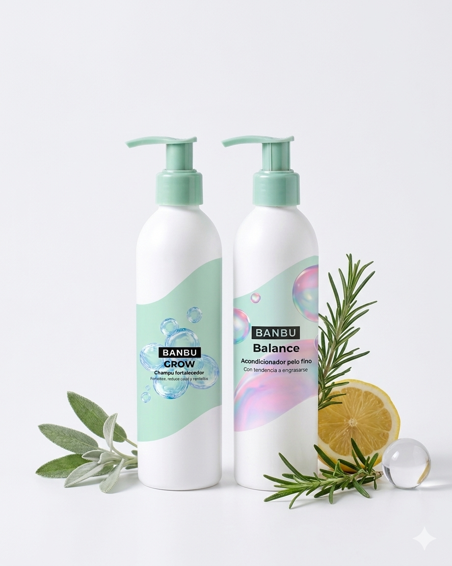 Pack de champú más acondicionador para un pelo lleno de vida.