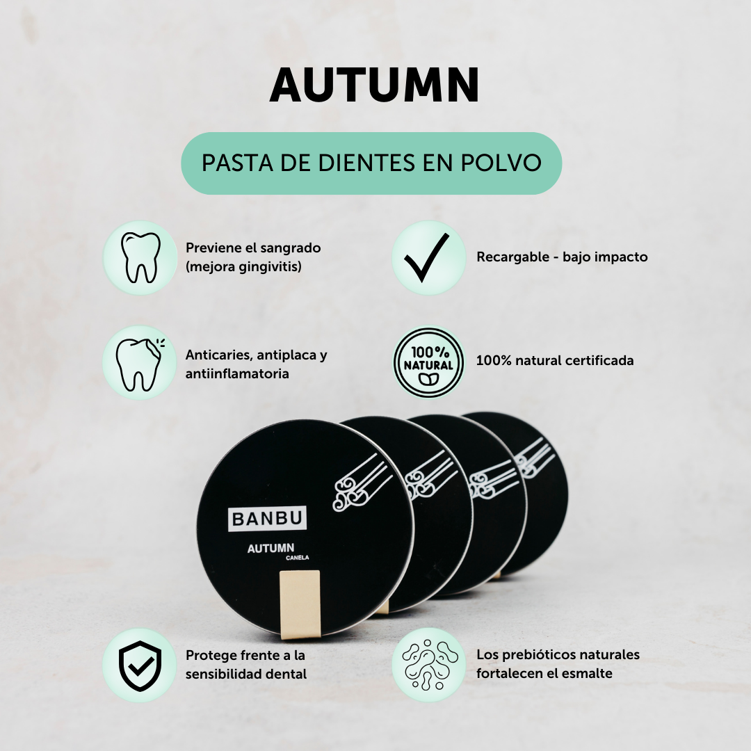 ECO AUTUMN Powdered Toothpaste