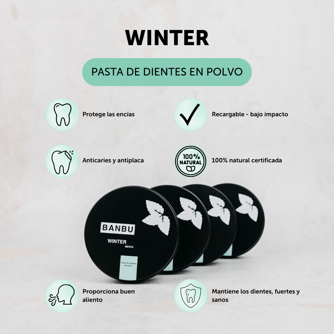 Pasta de Dientes en Polvo ECO WINTER