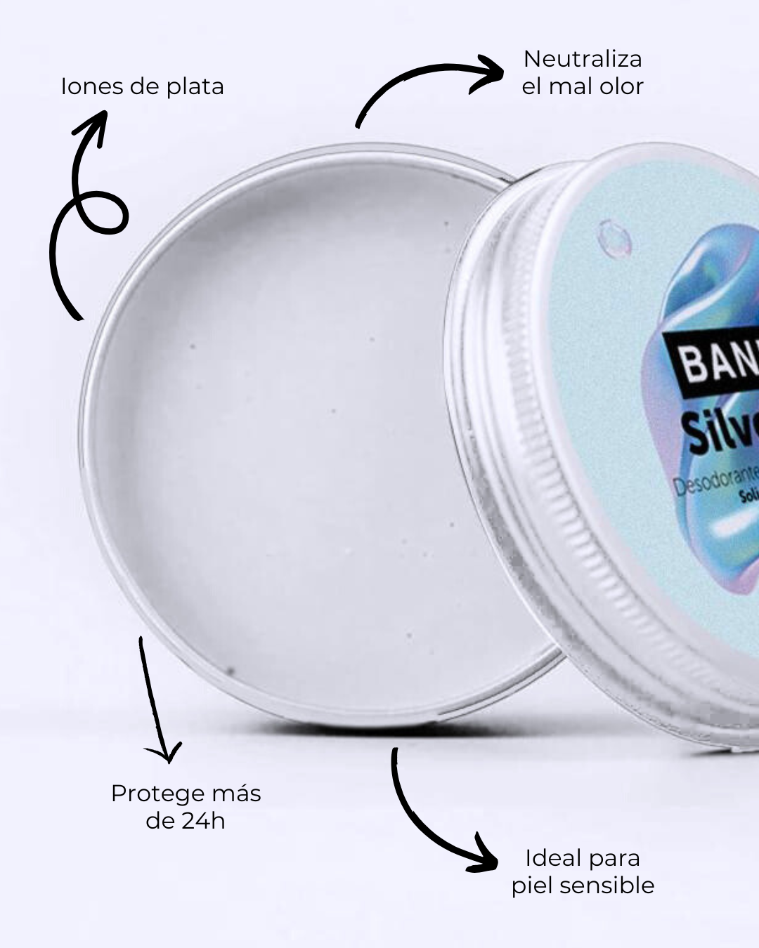 LIQUIDACIÓN Desodorante Crema ECO Piel Sensible SILVER SEA