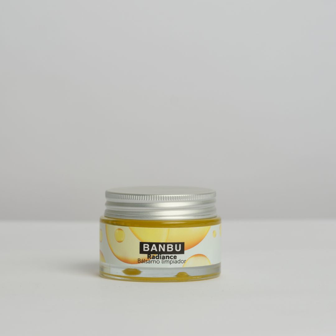 Bálsamo limpiador facial en crema RADIANCE de Banbu, limpieza profunda y nutritiva para todo tipo de pieles