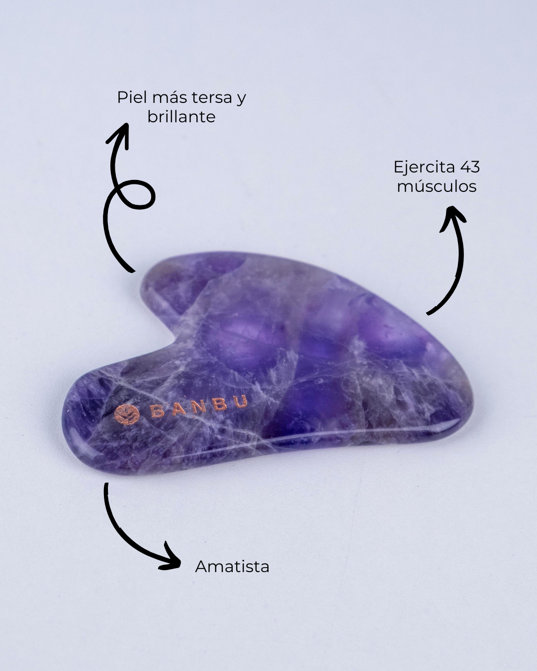 Gua sha de amatista
